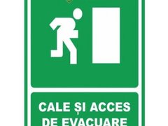 Indicator verde pentru cale de acces
